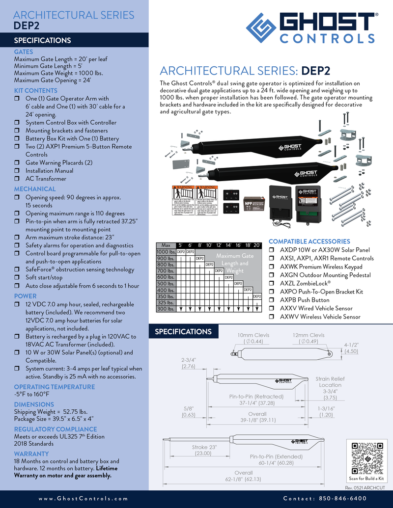 PRODUCT CUTSHEETS and BROCHURES - Pro-Ghost Controls