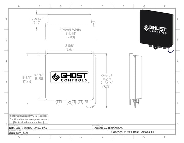 GDBD Loaded Dual Control Box | Ghost Controls - Pro-Ghost Controls