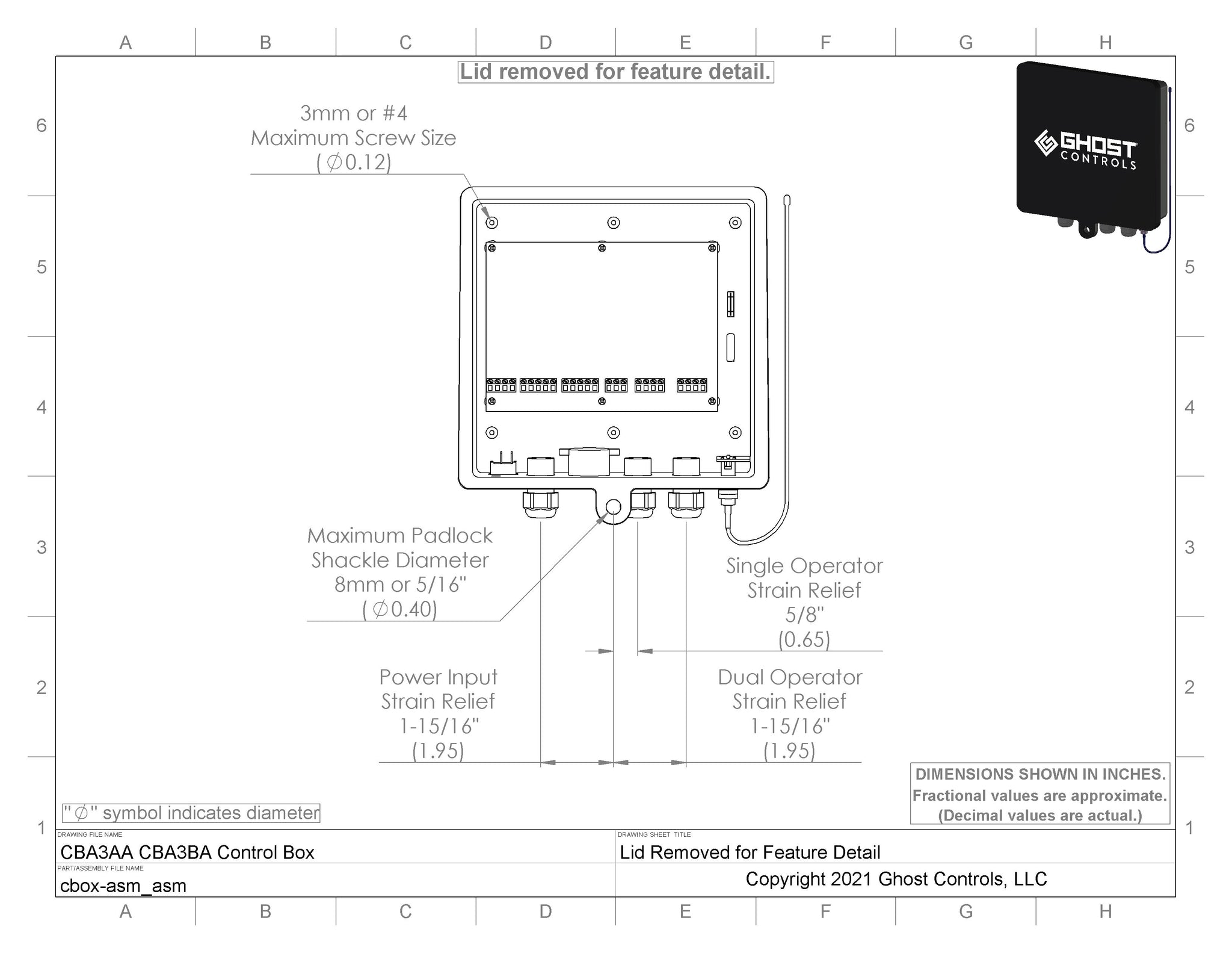 DTP1 Architectural Single Automatic Gate Opener Kit Ghost Controls