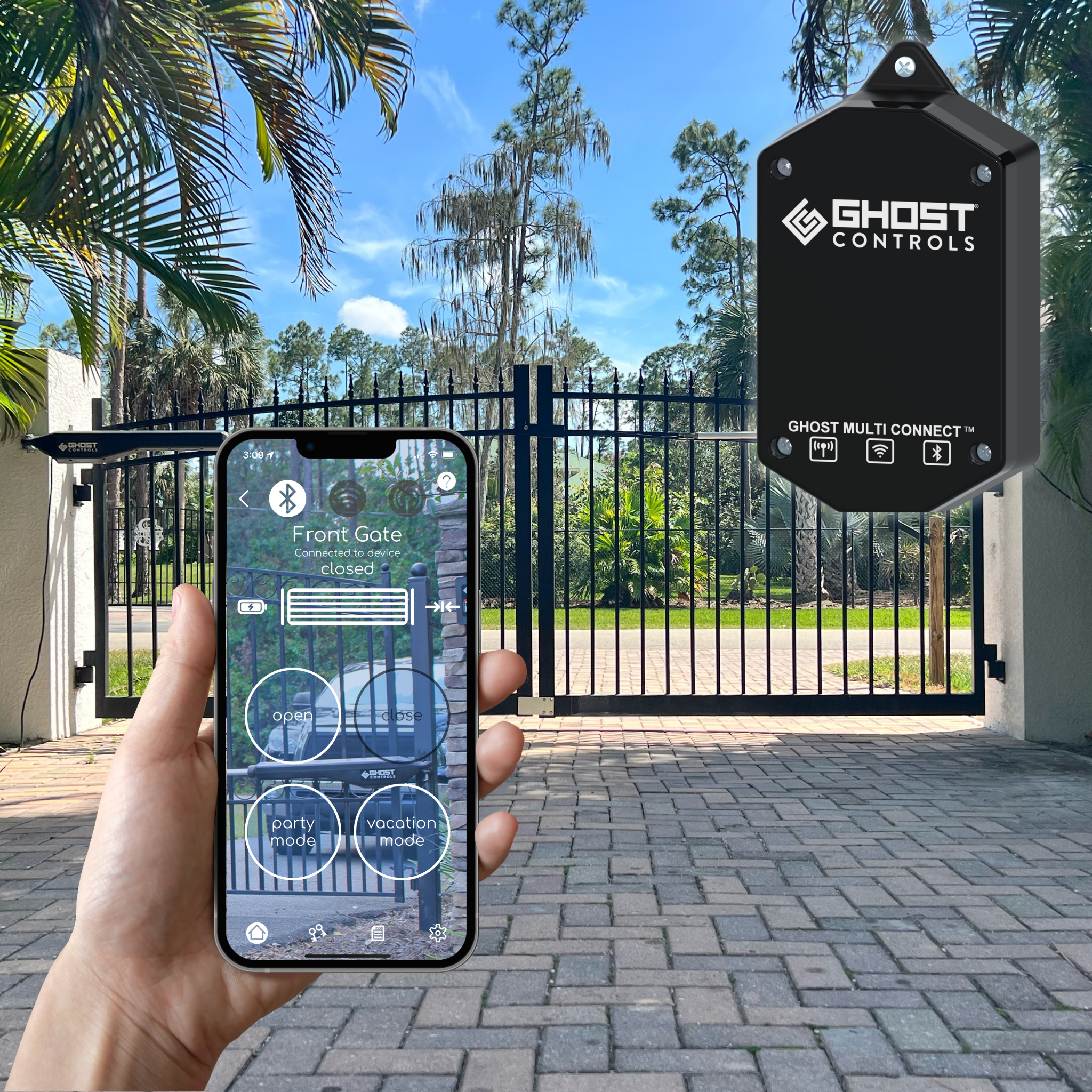 Dual Smart Gate Upgrade Bundle with Wi-Fi and Bluetooth Access - AXMCD ...
